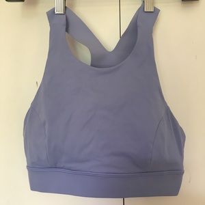 Lululemon lilac sports bra